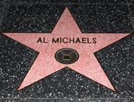 Al Michaels - Hollywood Walk of Fame