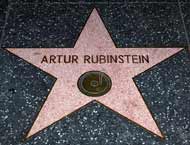 Artur Rubinstein - Hollywood Star Walk - Los Angeles Times