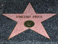 Vincent Price - Hollywood Star Walk - Los Angeles Times