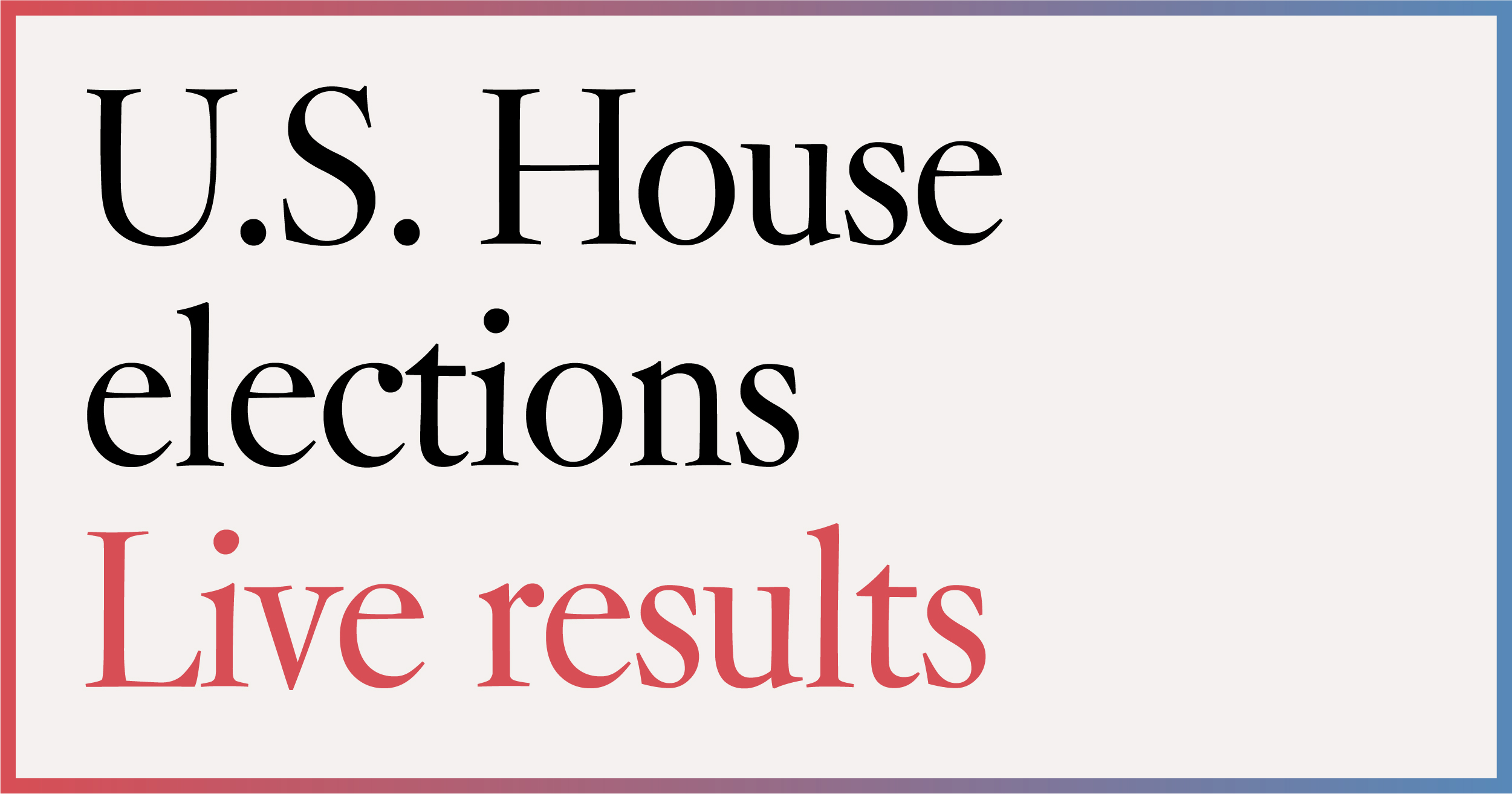 2020 U.S. House election: Live results - Los Angeles Times