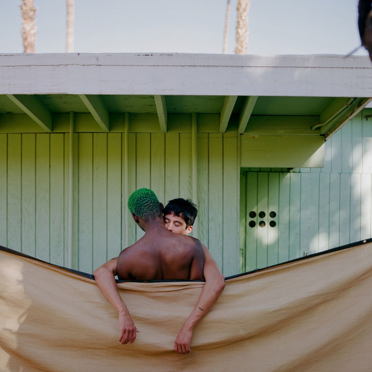 Take a weekend trip to the desert, to the gay inns, where clothing is optional